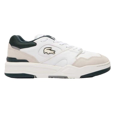 Lacoste Mens Lineshot Leather Non Marking Trainers (White)
