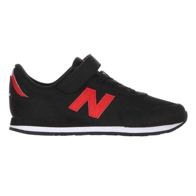 New Balance Childrens/Kids 323 Leather Trainers (Triple Black)