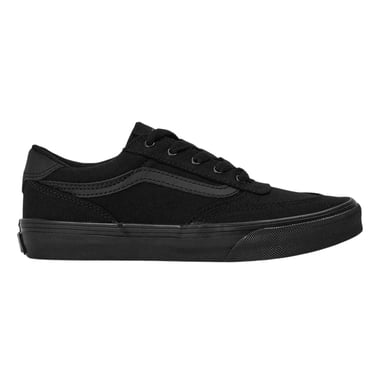 Vans Childrens/Kids Brooklyn Canvas Platform Trainers (Black)
