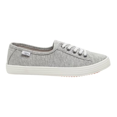 Rocket Dog Womens/Ladies Chow Chow Flat Trainers (Light Grey)