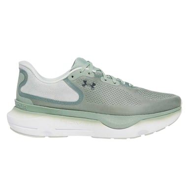 Under Armour Mens Infinite Pro 2 Cushioned Trainers (Green/Black)
