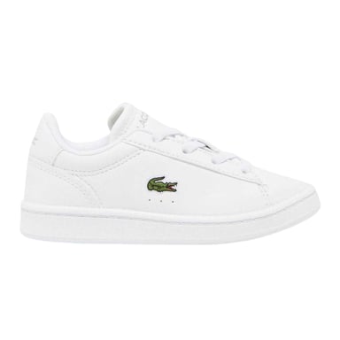 Lacoste Childrens/Kids Carnaby Set Embroidered Logo Trainers (White)