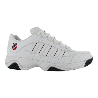 K-Swiss Mens Court Blast Tennis Shoes (White)