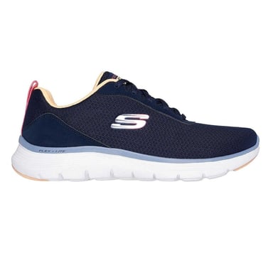 Skechers Womens/Ladies Flex Appeal 5.0 New Thrive Trainers (Navy/Pink)