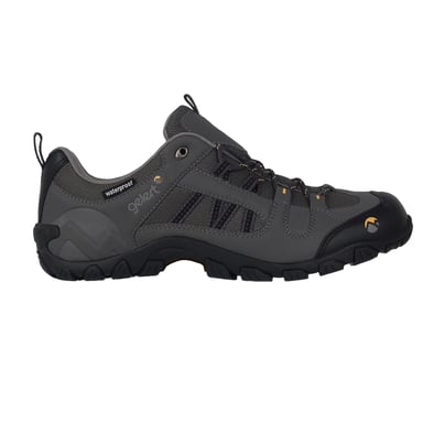 Gelert Mens Rocky Waterproof Walking Shoes (Charcoal)