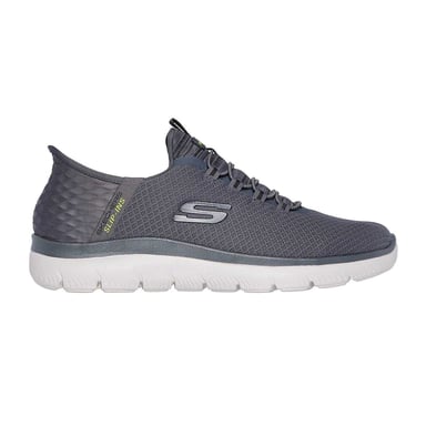 Skechers Mens Summits - High Range Slip-In Trainers (Charcoal)