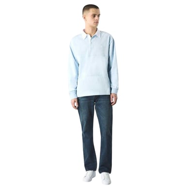 Pretty Green Mens Islington Rugby Shirt (Light Blue)