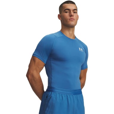 Under Armour Heren HeatGear Training T-shirt (Blauw/Wit)