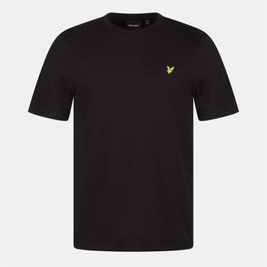 Lyle & Scott Mens Logo Cotton T-Shirt (Jet Black)