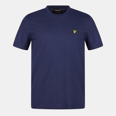 Lyle & Scott Mens Logo Cotton T-Shirt (Navy)