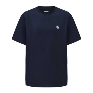 Pretty Green Mens Small Logo Cotton T-Shirt (Navy)