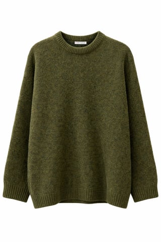 Women's Oversized Crew Neck Sweater