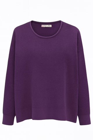Boat Neck Relaxed Fit Sweater
