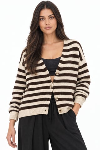 Cotton Blend Cardigan
