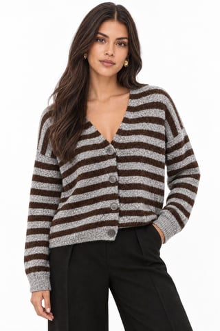 Cotton Blend Cardigan