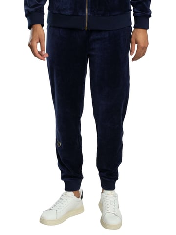Sergio Tacchini Court Velour Track Joggers, Blue