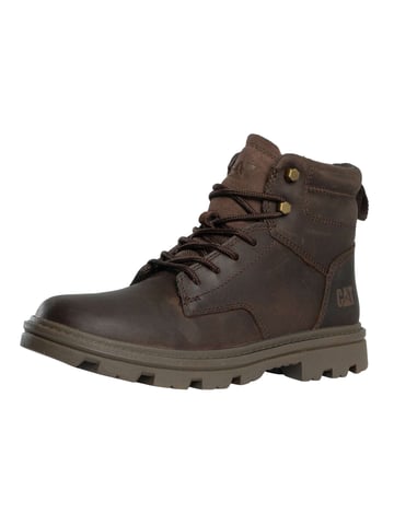 Caterpillar Practitioner Mid Leather Boots, Brown