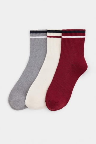 TRENDYOL MAN Men's Multicolor Striped Socks