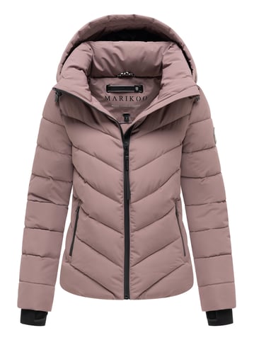 Marikoo Samuiaa women’s quilted jacket – warm, modern & detachable hood