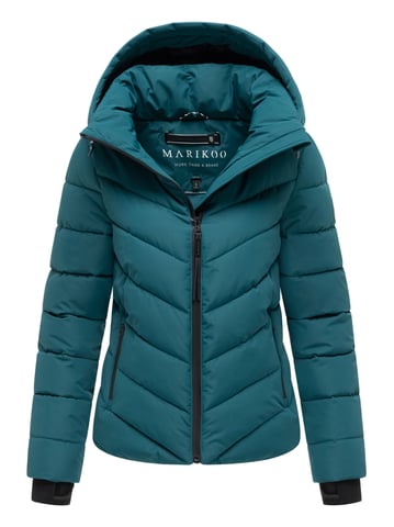 Marikoo Samuiaa women’s quilted jacket – warm, modern & detachable hood