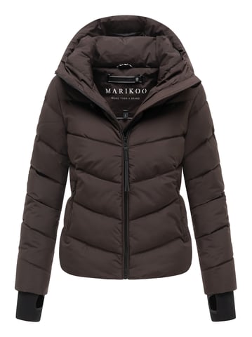 Marikoo women’s quilted jacket Yukanii with hood & feminine fit