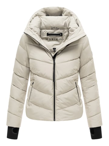 Marikoo women’s quilted jacket Yukanii with hood & feminine fit