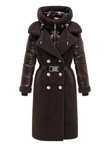 Navahoo women’s teddy coat Kuscheltraum with 2-in-1 quilted insert