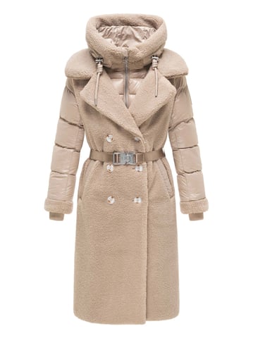 Navahoo women’s teddy coat Kuscheltraum with 2-in-1 quilted insert