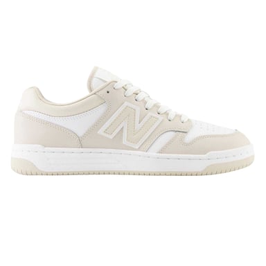 New Balance Womens/Ladies 480 Leather Trainers (White/Beige)