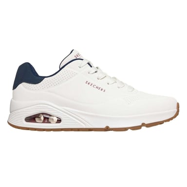 Skechers Mens Uno Stand On Air Skech-Air Trainers (White)