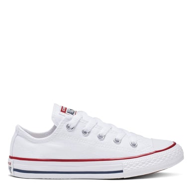 Converse Childrens/Kids Chuck Canvas Low Cut Shoes (White)
