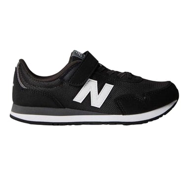 New Balance Childrens/Kids 323 Leather Trainers (Black/White)