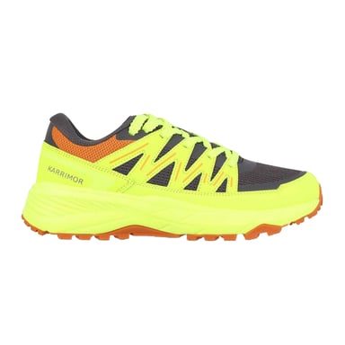 Karrimor Mens Ortholite Trainers (Grey/Yellow)