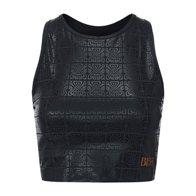 Biba Womens/Ladies Shine Slim Sleeveless Tank Top (Black)