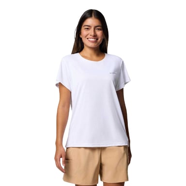 Columbia Womens/Ladies Logo T-Shirt (White)