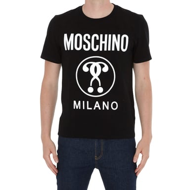 Moschino Womens/Ladies Logo T-Shirt (Black)
