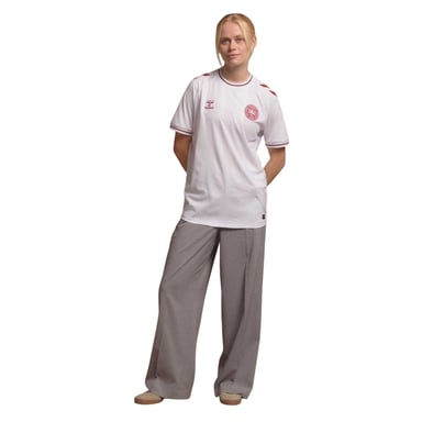 Hummel Womens/Ladies Denmark Away Shirt (White)