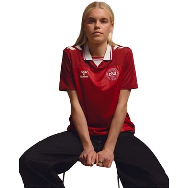Hummel Womens/Ladies Denmark Home Shirt (Red)