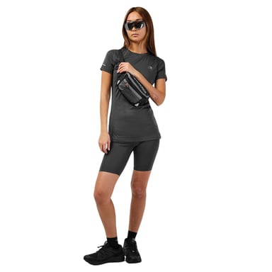 Karrimor Womens/Ladies Back Print Slim T-Shirt (Charcoal)