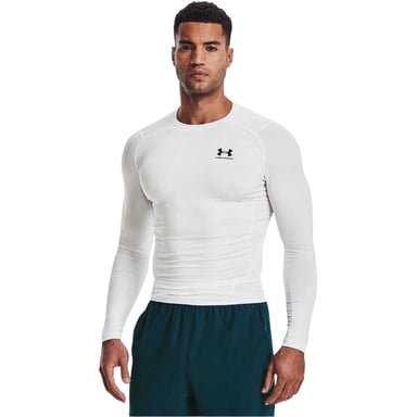 Under Armour Mens HeatGear Base Layer Top (White)