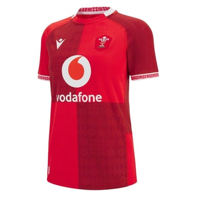 Macron Womens/Ladies 2025/26 Wales RU Home Shirt (Red)