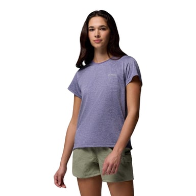 Columbia Womens/Ladies Logo T-Shirt (Light Purple)