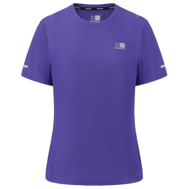 Karrimor Womens/Ladies Back Print Slim T-Shirt (Dark Purple)