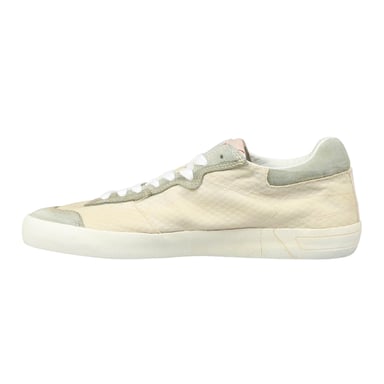 Diesel Mens S-Leroji Leather Trainers (Antique White)