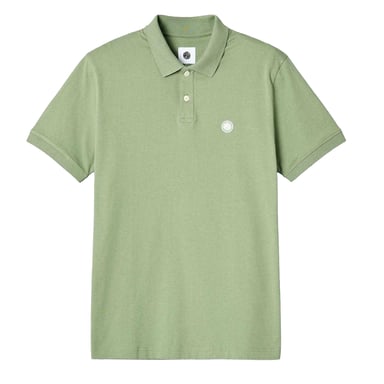 Pretty Green Mens Regular Short-Sleeved Polo Shirt (Light Green)
