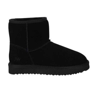 Jack Wills Womens/Ladies Suede Snug Fit Boots (Black)