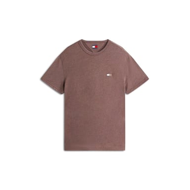 Tommy Jeans Mens Tonal Badge T-Shirt (Walnut)