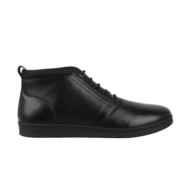Firetrap Mens Elgan Leather Flat Boots (Black)