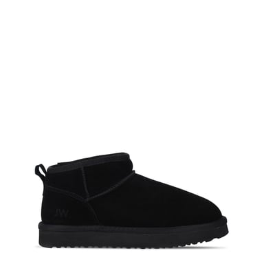 Jack Wills Womens/Ladies Leather Snug Fit Boots (Jet Black)