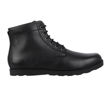 Firetrap Mens Shira Leather Flat Boots (Black)